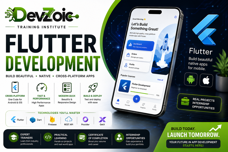 Flutter Mobile App Development
